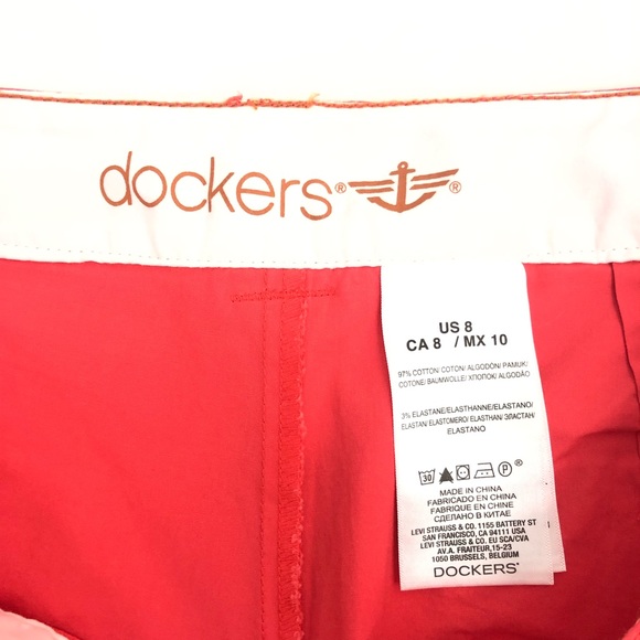 Dockers Tangerine Skorts - Picture 2 of 4